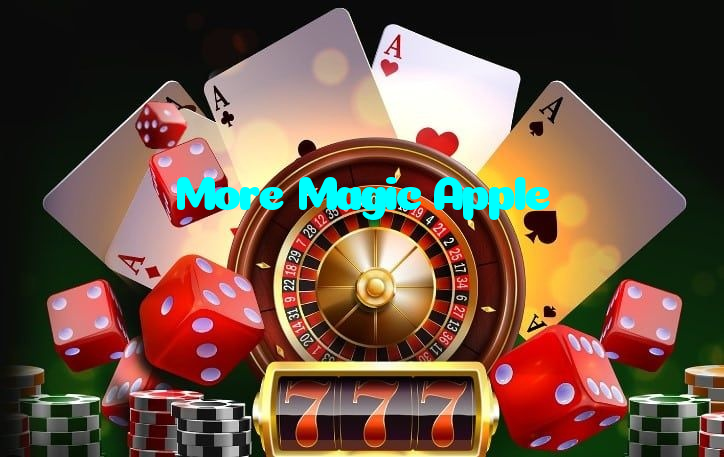More Magic Apple casino presented on mobile device in Pakistan with slots and live games
